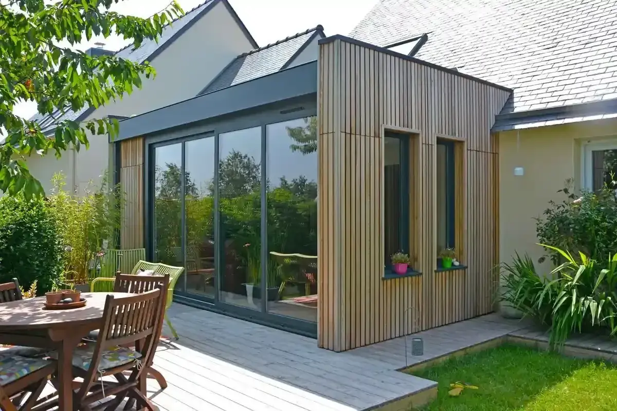 Extension maison toit plat 20m2, 30m2, 40m2: les prix détaillés