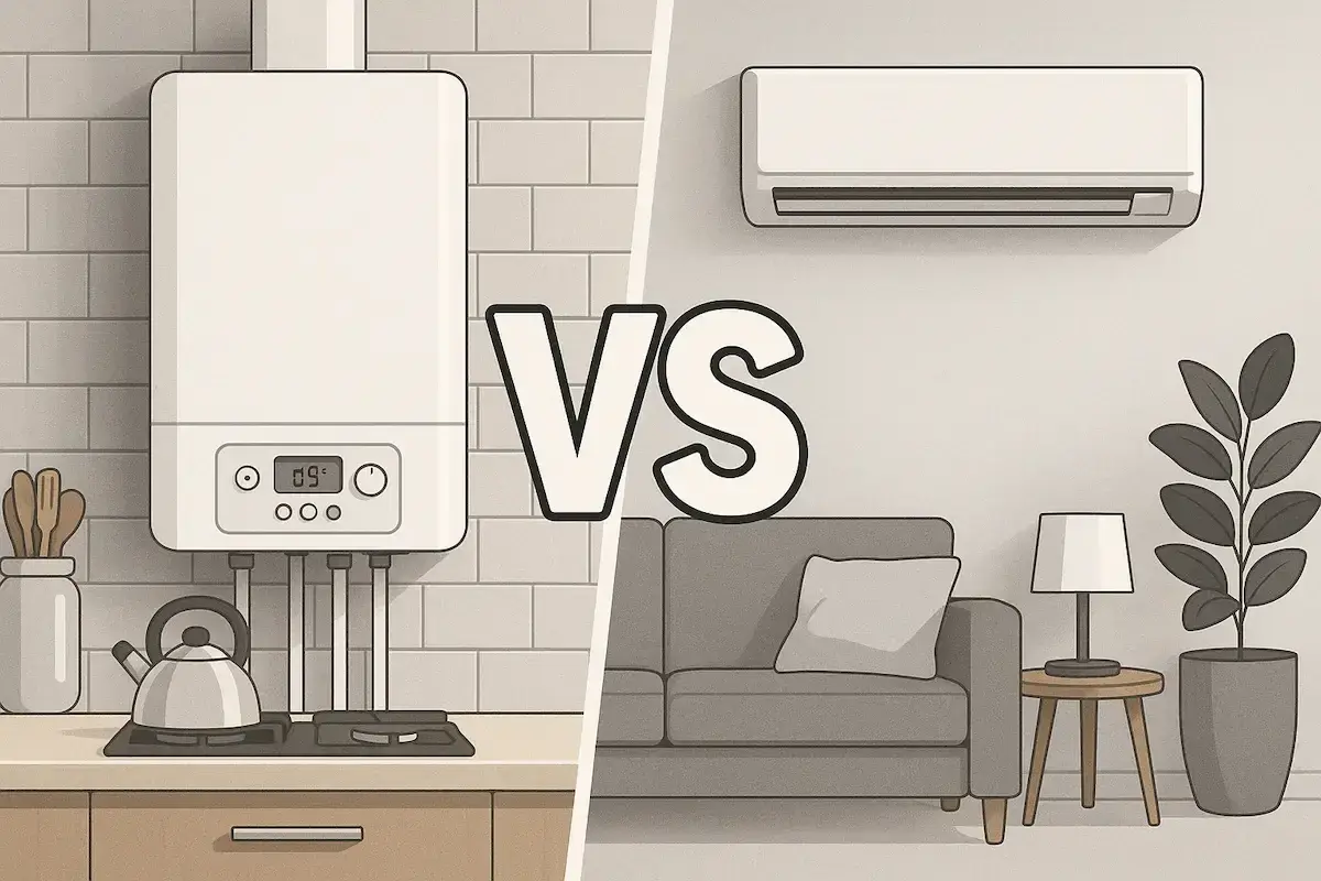Chauffage gaz ou clim réversible : que choisir ?