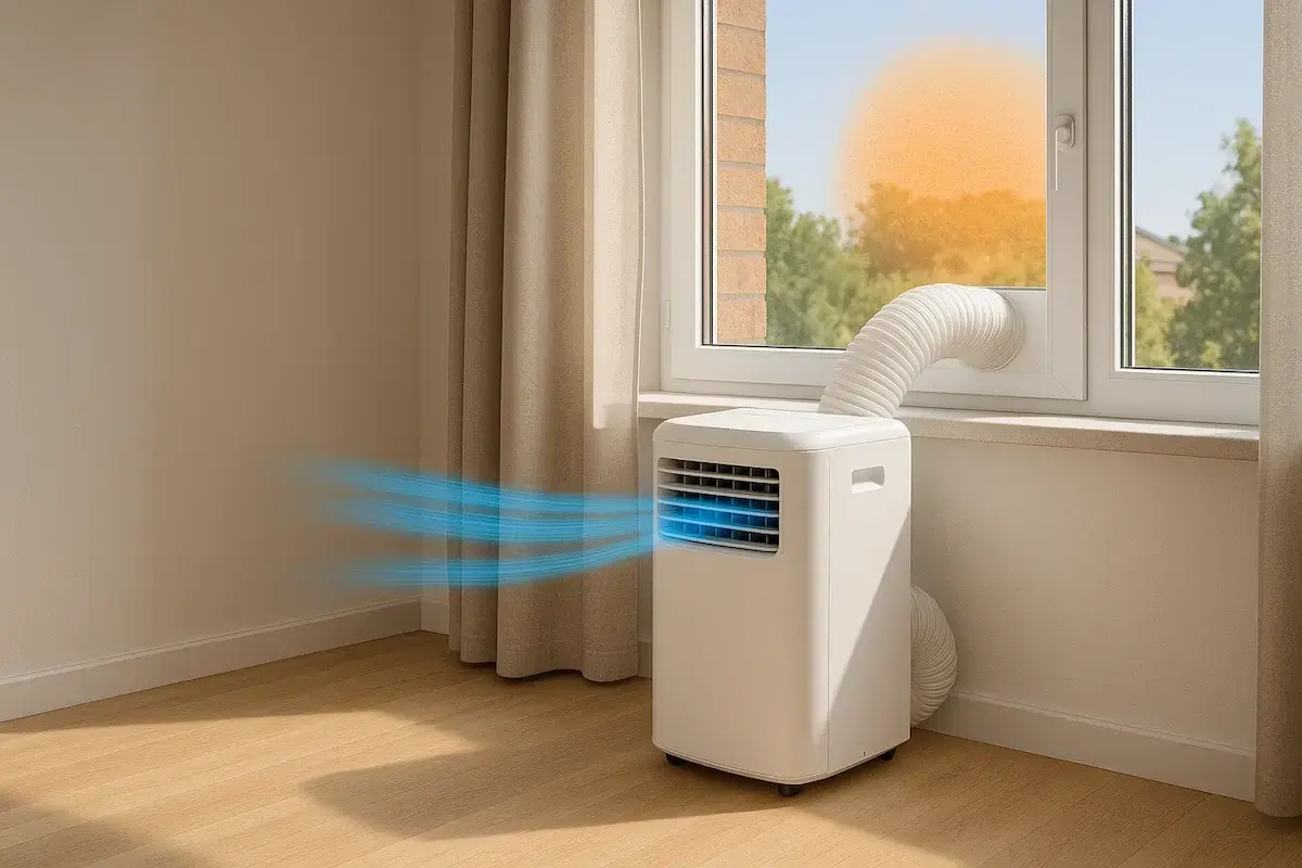 Clim mobile ❄️ : comment évacuer l’air chaud sans faire entrer la chaleur ?