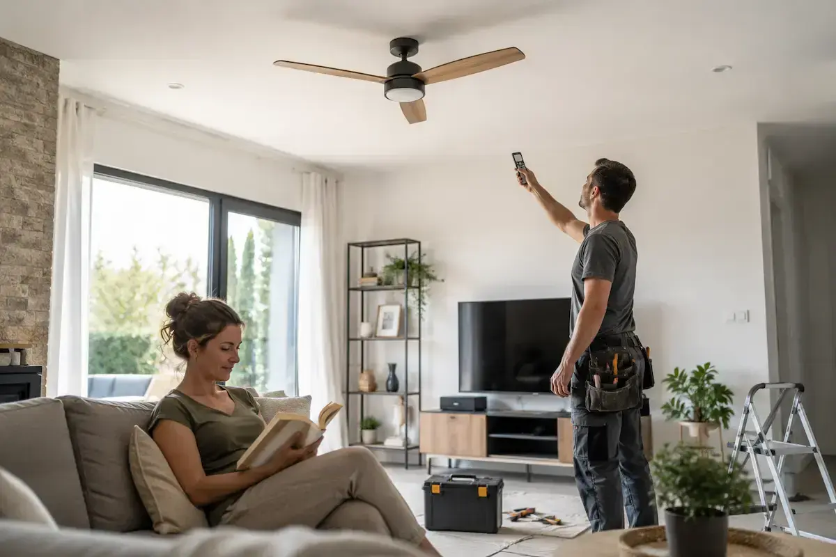 Meilleur ventilateur de plafond silencieux : comparatif 2026 et guide d'achat complet