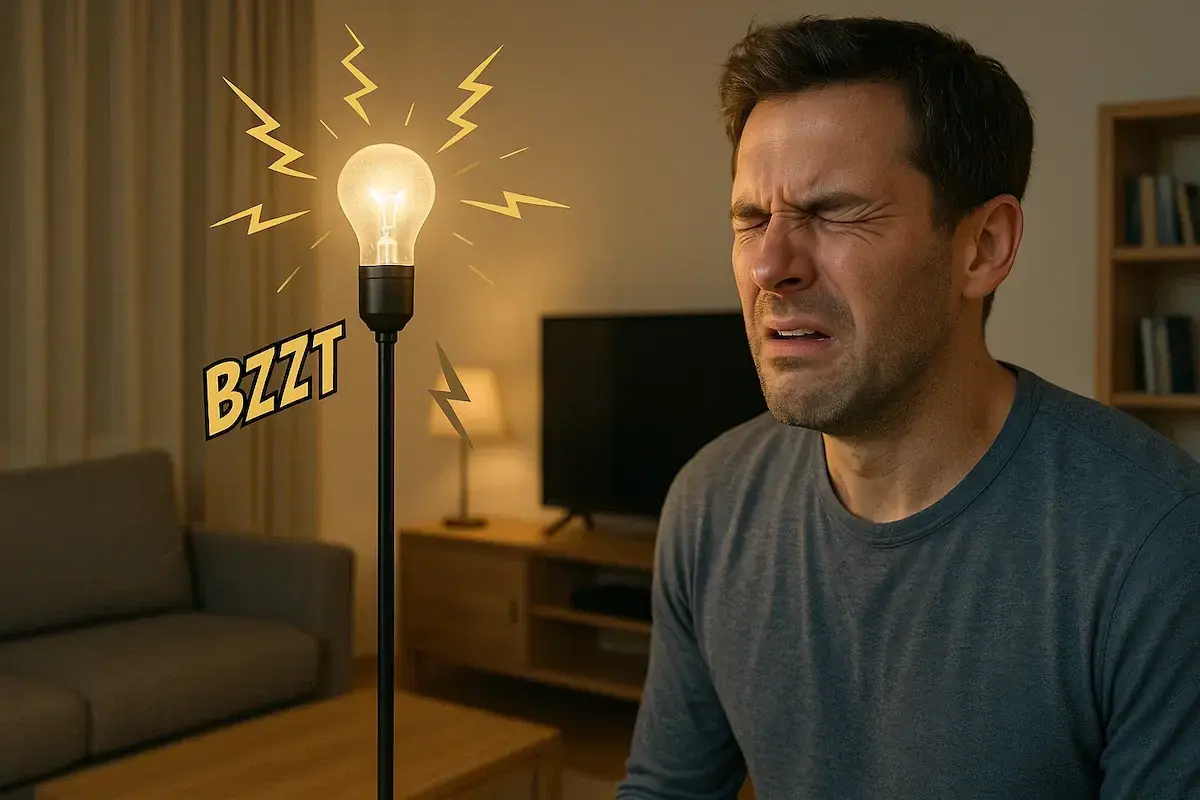 Votre ampoule clignote ? Découvrez les causes, les risques et les solutions durables