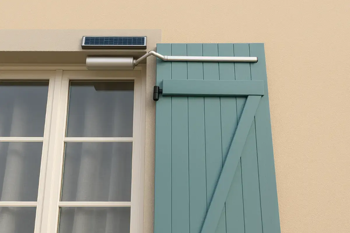 Motorisation solaire pour volets battants : avantages, prix et installation