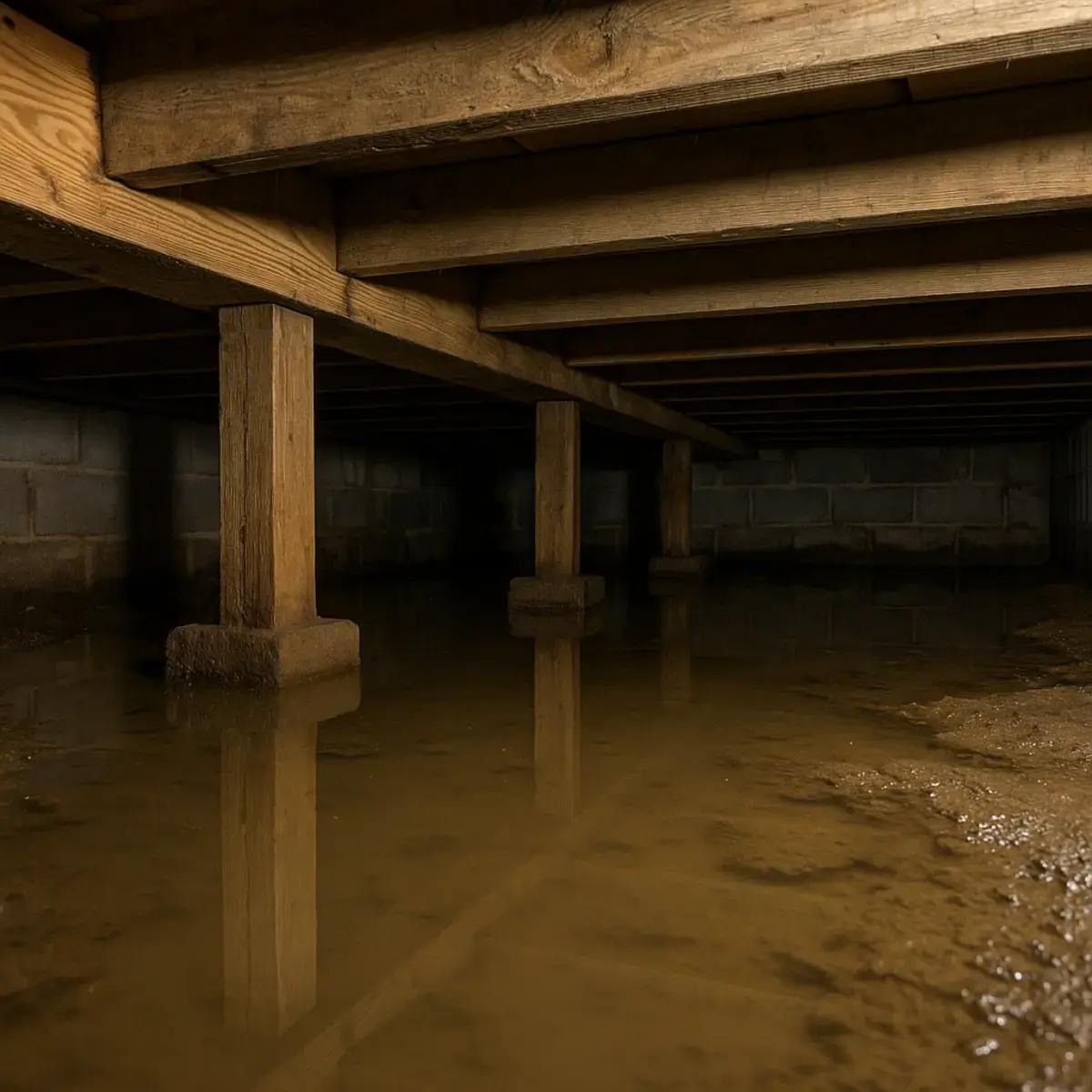 Vide sanitaire rempli d’eau ou humide : les solutions efficaces pour l’assécher