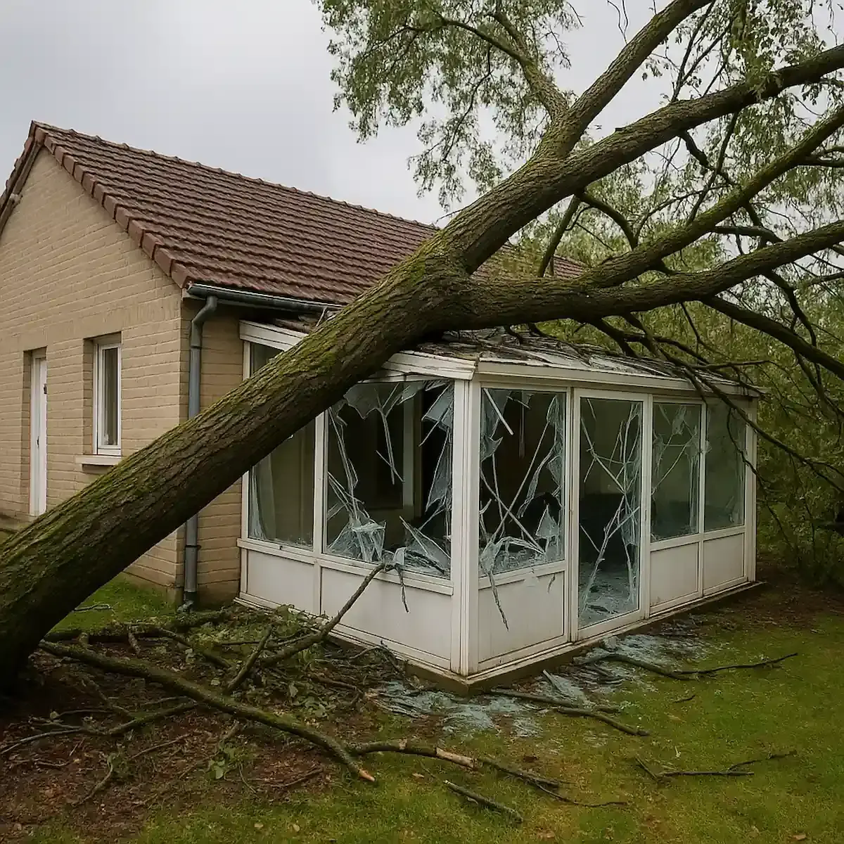 Arbre tombé 🌳 : qui paye les dégâts sur le jardin ou la maison ?