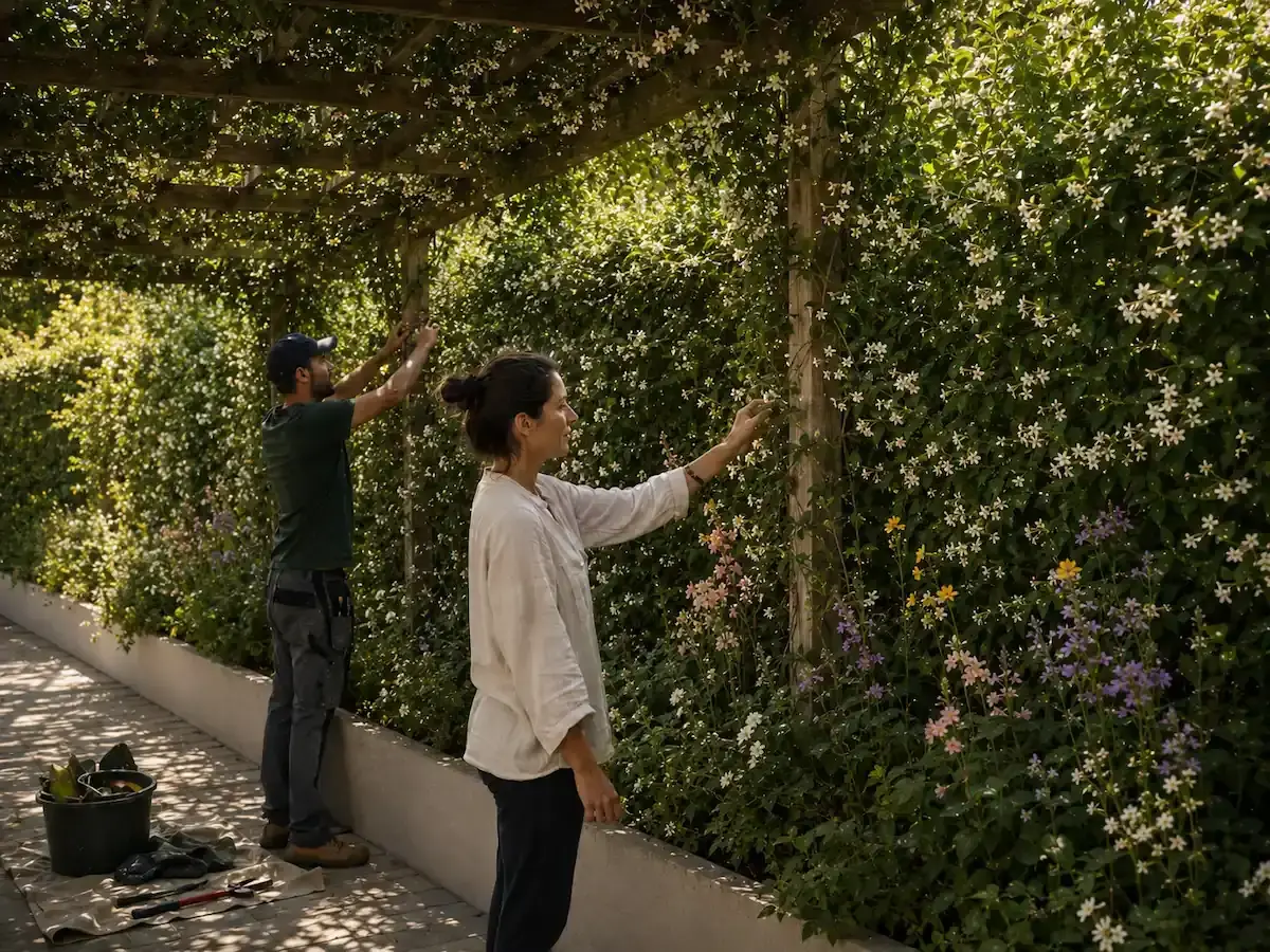 Clôture végétalisée : prix, plantes, pose et conseils