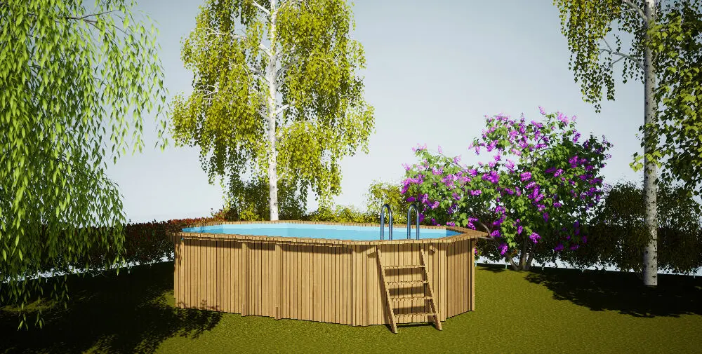 5 inspirations stylées pour habiller une piscine tubulaire
