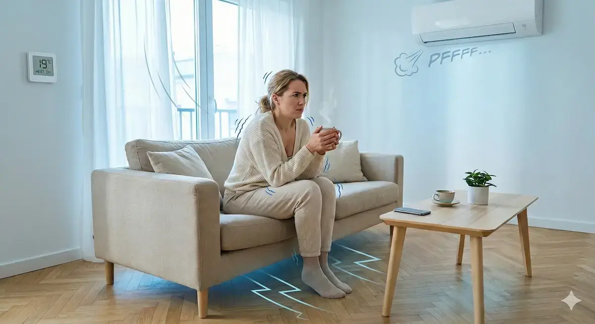 Pompe à chaleur qui tourne mais ne chauffe pas ou pas assez : 5 causes