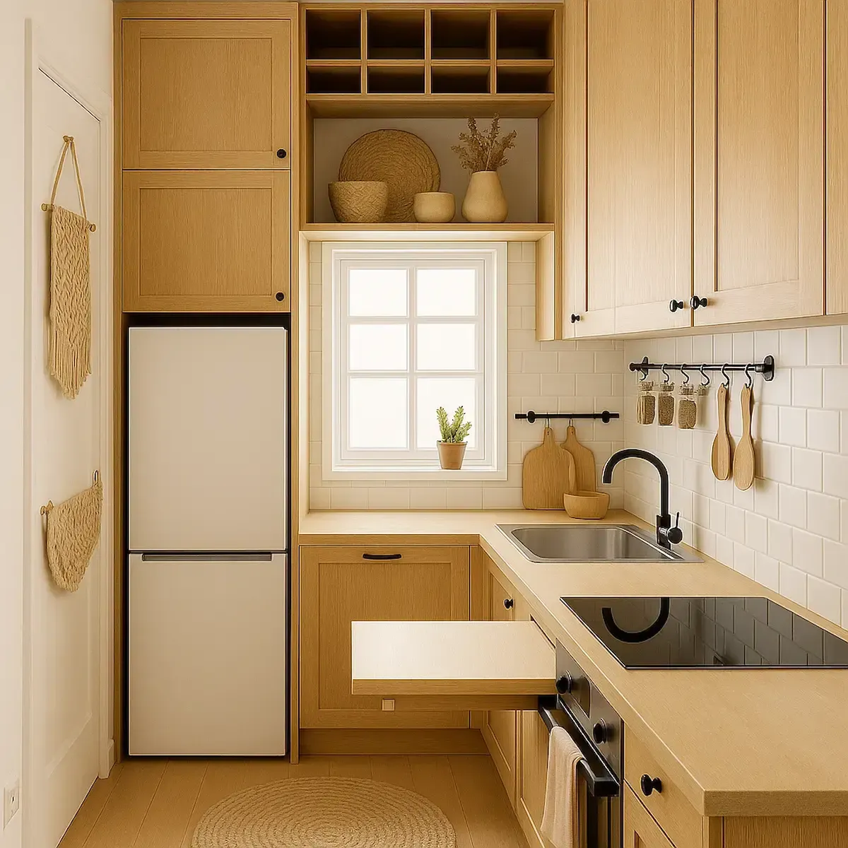 Aménagement d'une petite cuisine de 4m² 🍴 : 9 astuces d'experts pour tout caser