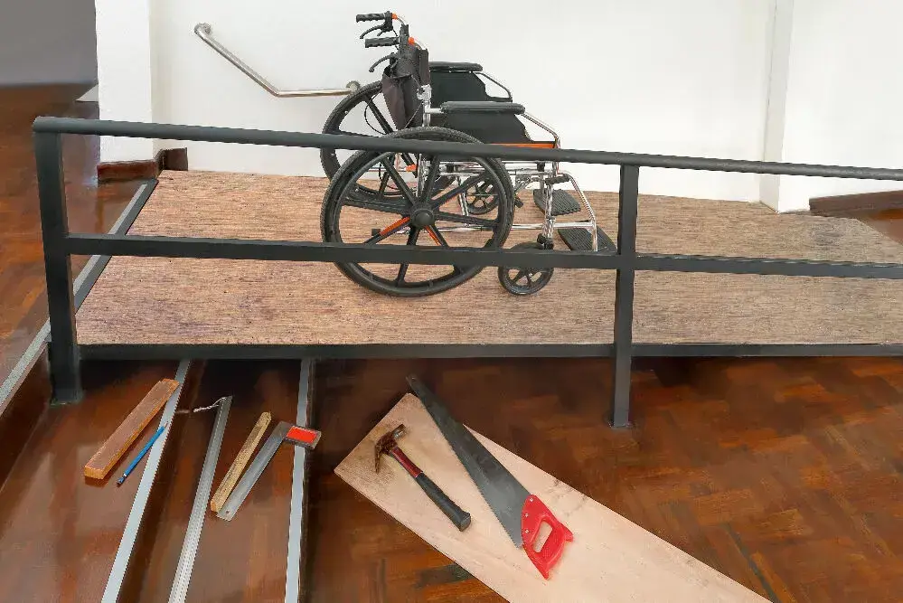 Rampe d'accès handicapé et pmr : prix & aides possibles