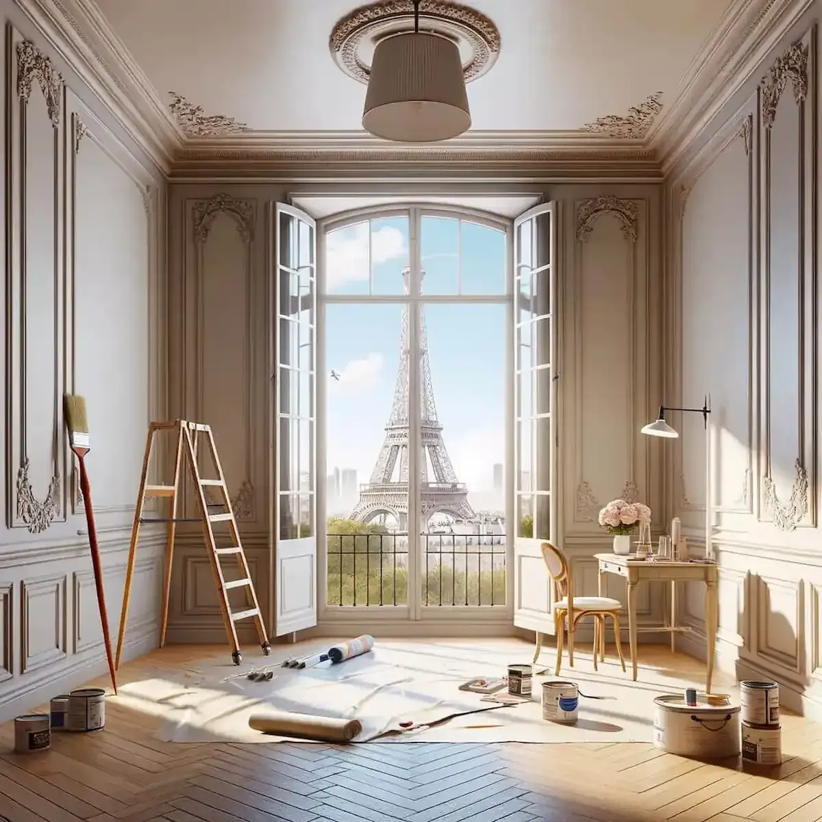 Trouver le bon peintre en bâtiment à Paris 🗼: liste d'artisans fiables, prix constatés & devis