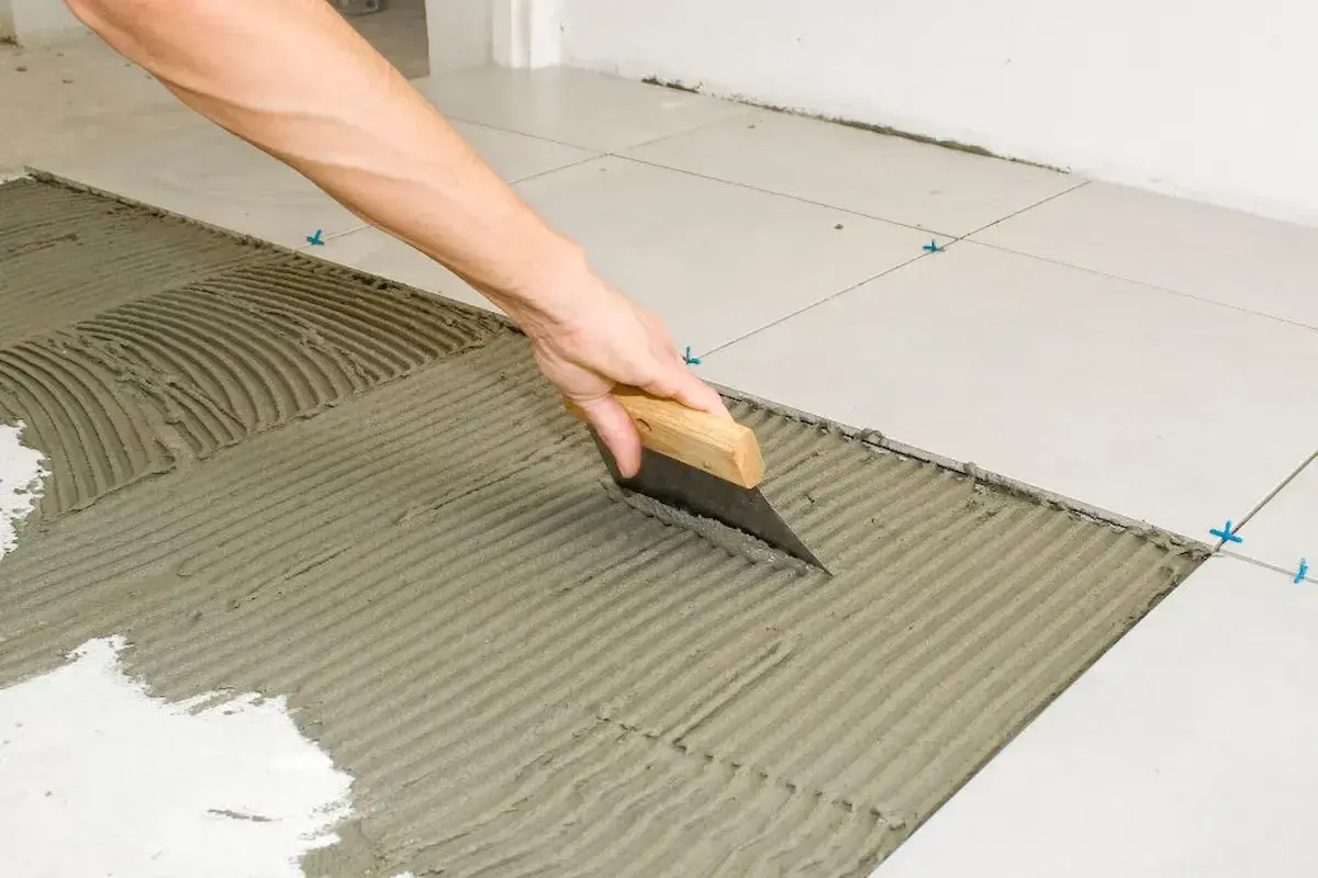 Exemple de devis pour la pose d'un carrelage intérieur