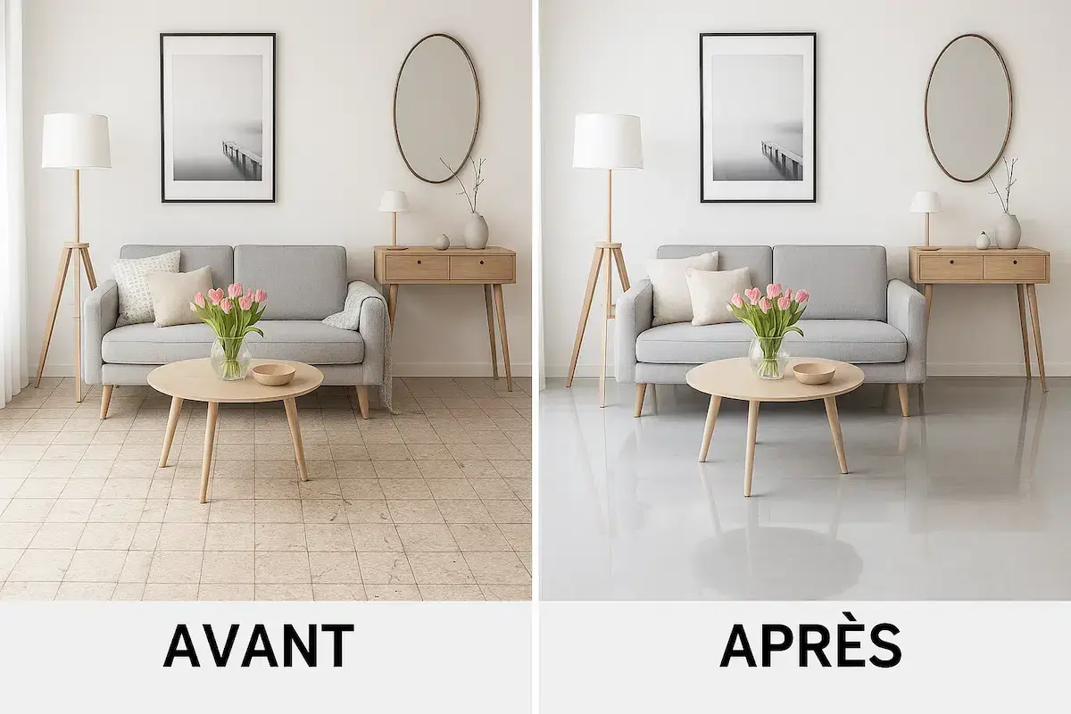 Prix du béton ciré au m2 💰 : selon le type, les options & exemple de devis