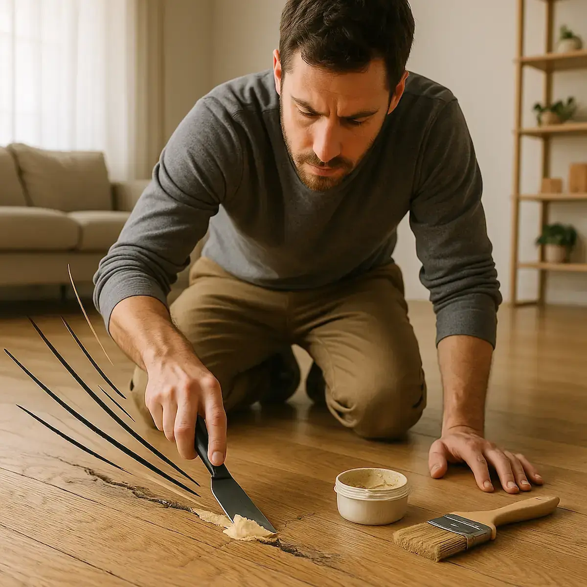Réparer le parquet 🛠️ : 4 méthodes efficaces si c’est très abîmé