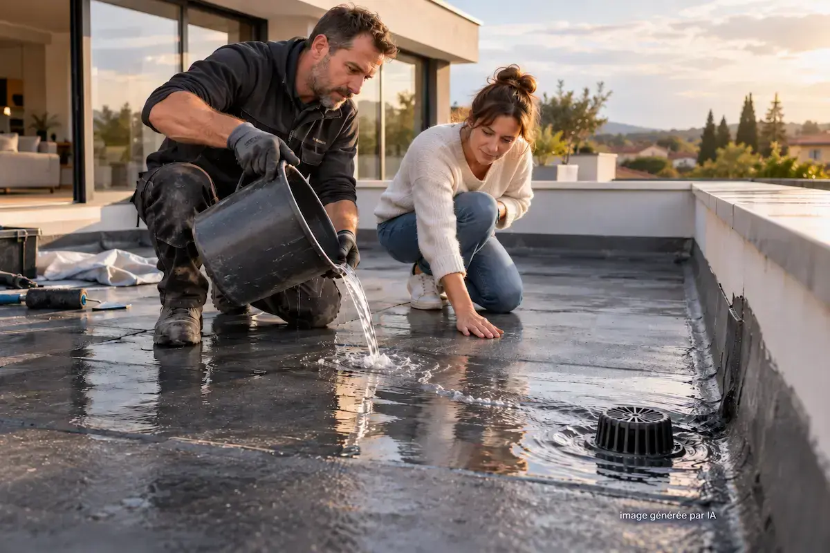 Prix de l’étanchéité d’un toit-terrasse au m² : combien prévoir selon votre projet ?
