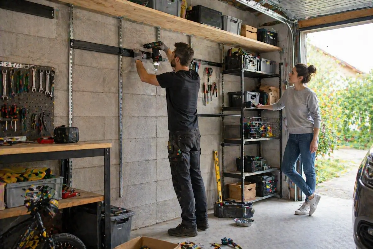 garage traditionnel