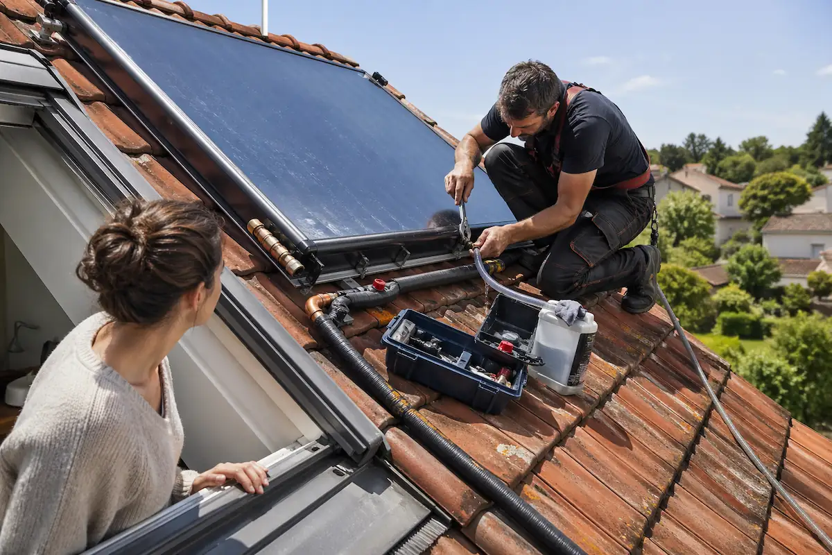 panneau solaire thermique