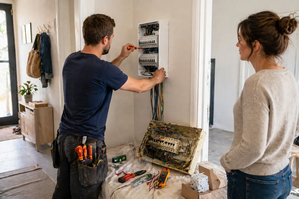 remplacement tableau électrique