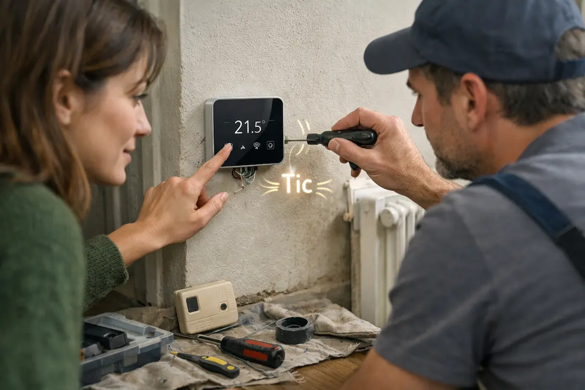 thermostat connecté