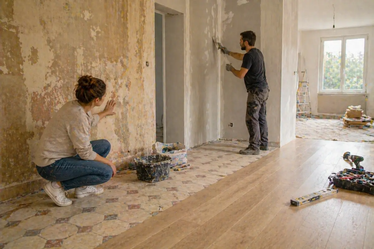 travaux de rénovation