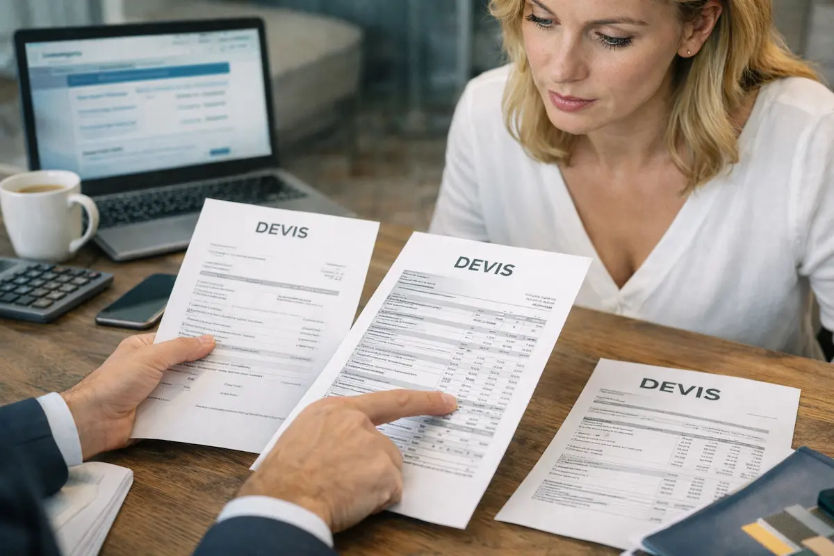 travaux en ligne pour banque