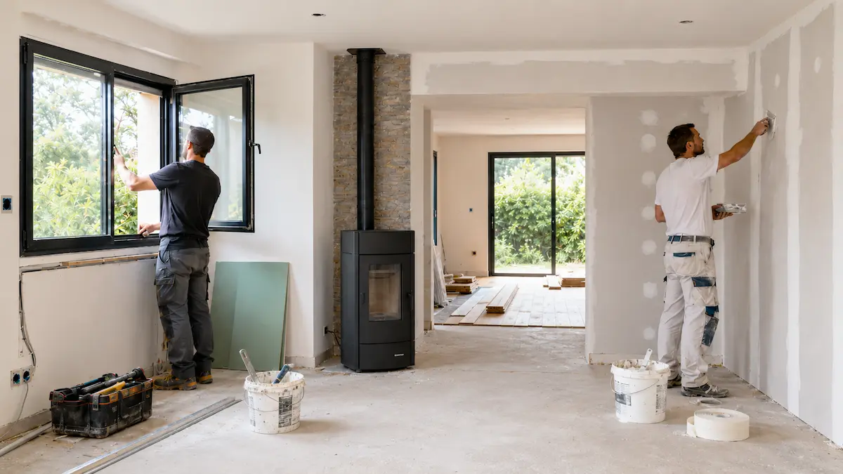 travaux de rénovation