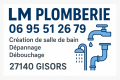 logo entreprise LM PLOMBERIE