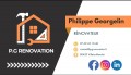 logo entreprise P.G renovation