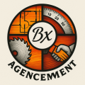 logo entreprise BX agencement