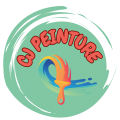 logo entreprise CJ peinture